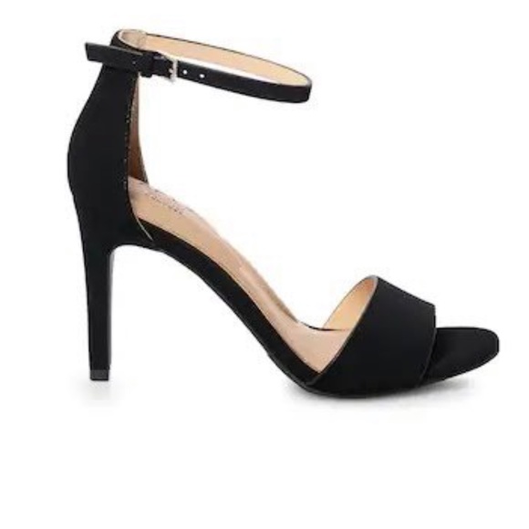 NWT NIB Apt. 9 Mariana Black Memory Foam Heels - Picture 2 of 7